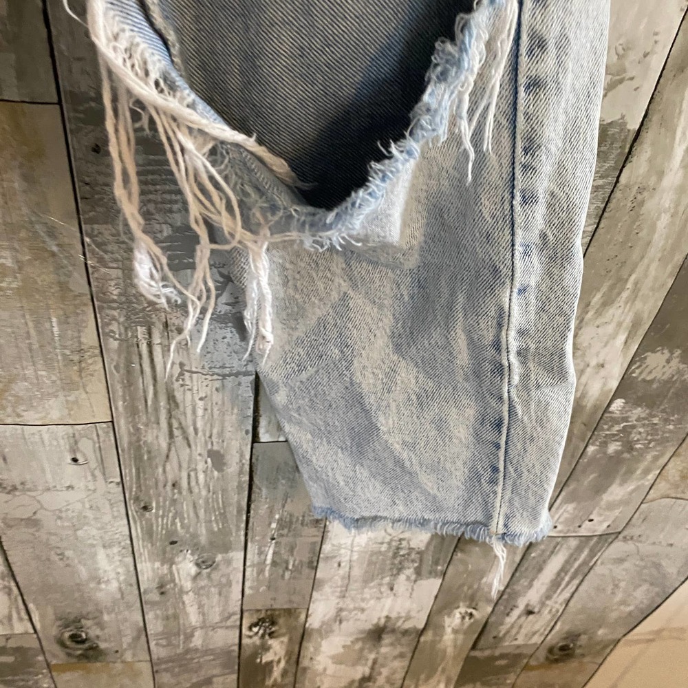 Pacsun high rise straight distressed jeans 23 - Picture 3 of 6